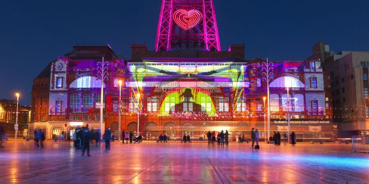 Blackpool Tower illumination